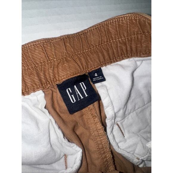 Gap Solid Brown Tl Cropped Pants Womens Ankle Length Khaki Size 4 - Picture 2 of 10